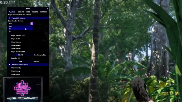 The Isle ESP wallhack setup for PC — The Isle cheat gameplay screenshot